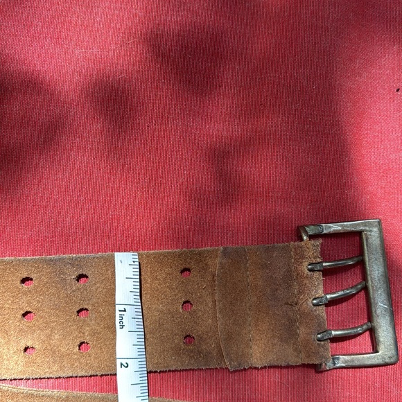 Abercrombie and Fitch Genuine Leather Belt size small - made in England - Picture 4 of 5
